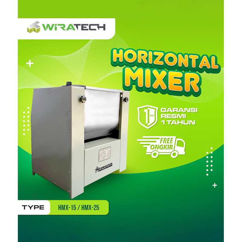 Wirastar Horizontal Mixer HMX-15 / Doughmaker Machine