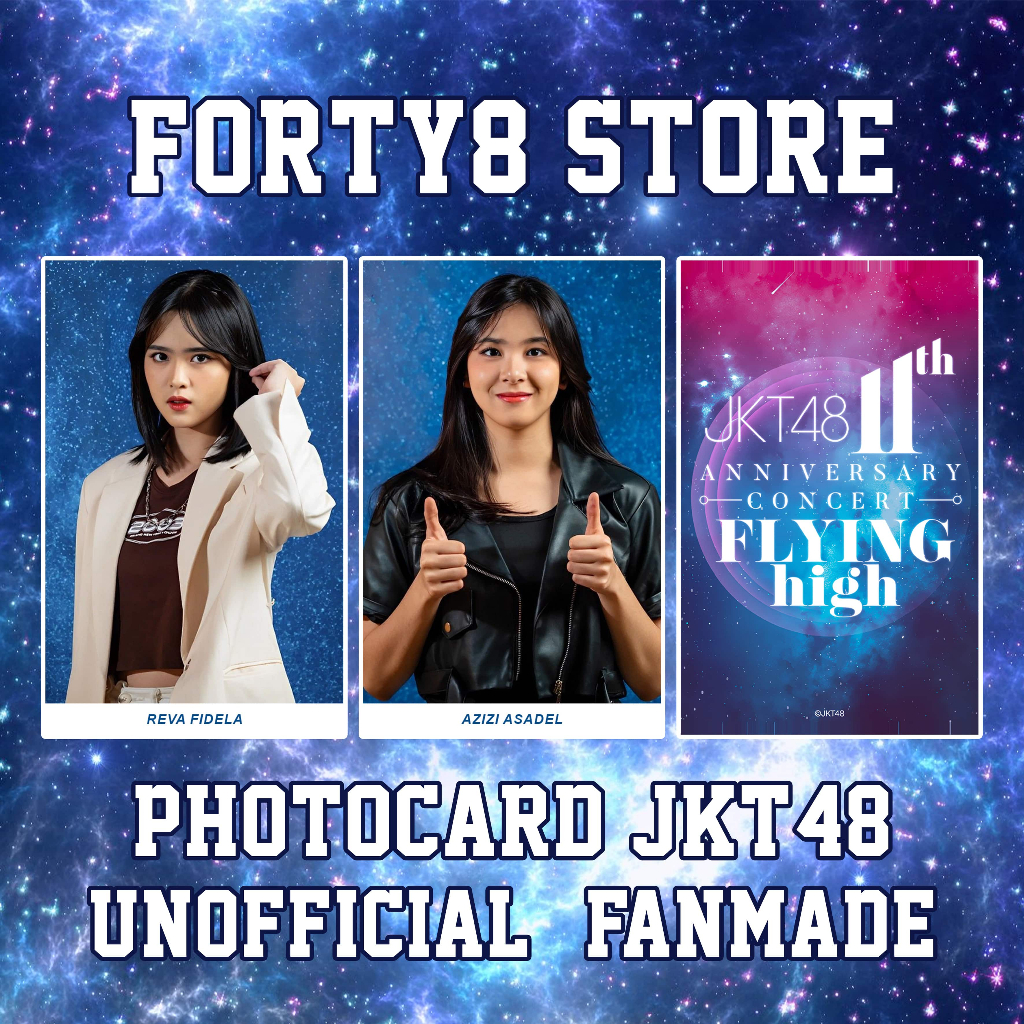 Photocard JKT48 Unofficial / Fanmade Edisi Flying High