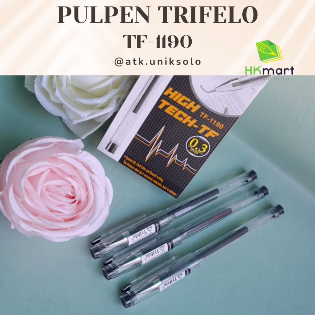 

PULPEN MURAH TRIFELO HIGH TECH 0.3 MM