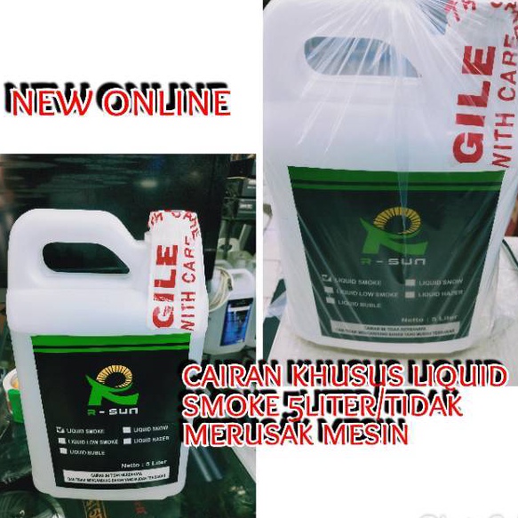 

PROMO SALE CAIRAN KHUSUS LIQUID SMOKE 5LITER