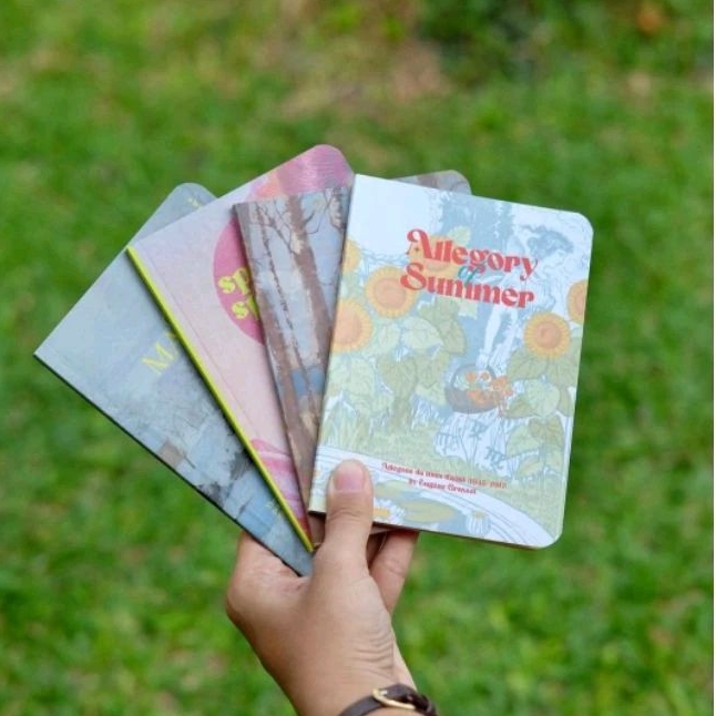 

Agenda 2024 / Undated Planner / Notebook A5 / Mini Notebook A6 by Atelier Hanabira