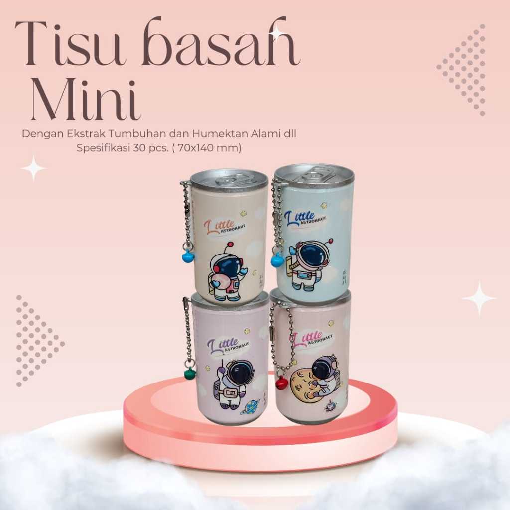 TISU BASAH MINI TISU BASAH LUCU TISU BASAH KARAKTER