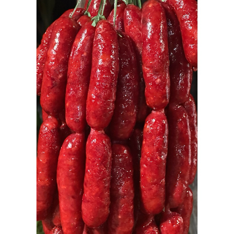 

sosis babi merah lapchiong/kuan chiang/konchong& sosis babi hitam premium
