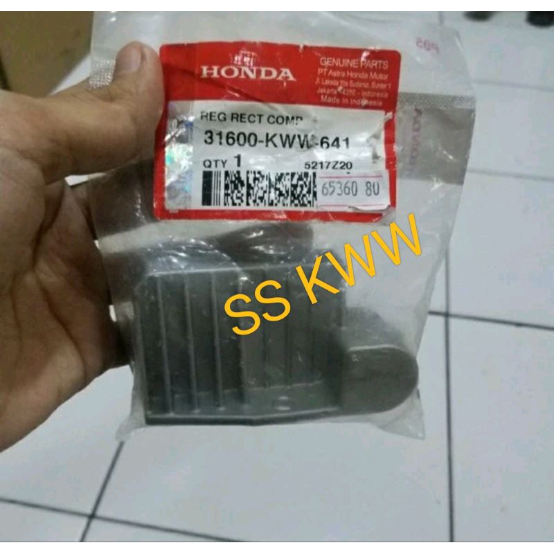 regtifier regulator katap cas kiprok revo fit f1 fone revo x injeksi ori 31600 kww 641