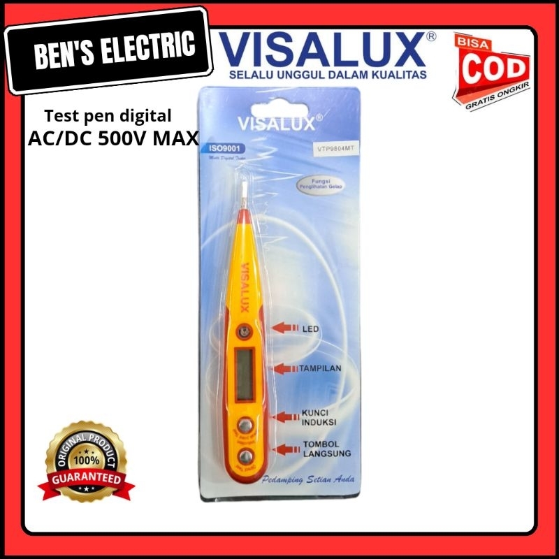 tespen / multi digital tester AC/DC 500V VISALUX VTP9804MT