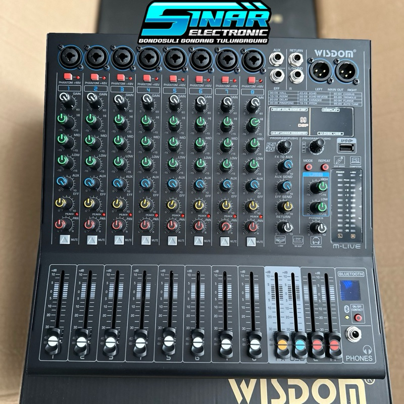 MIXER WISDOM M-LIVE8 Mlive8