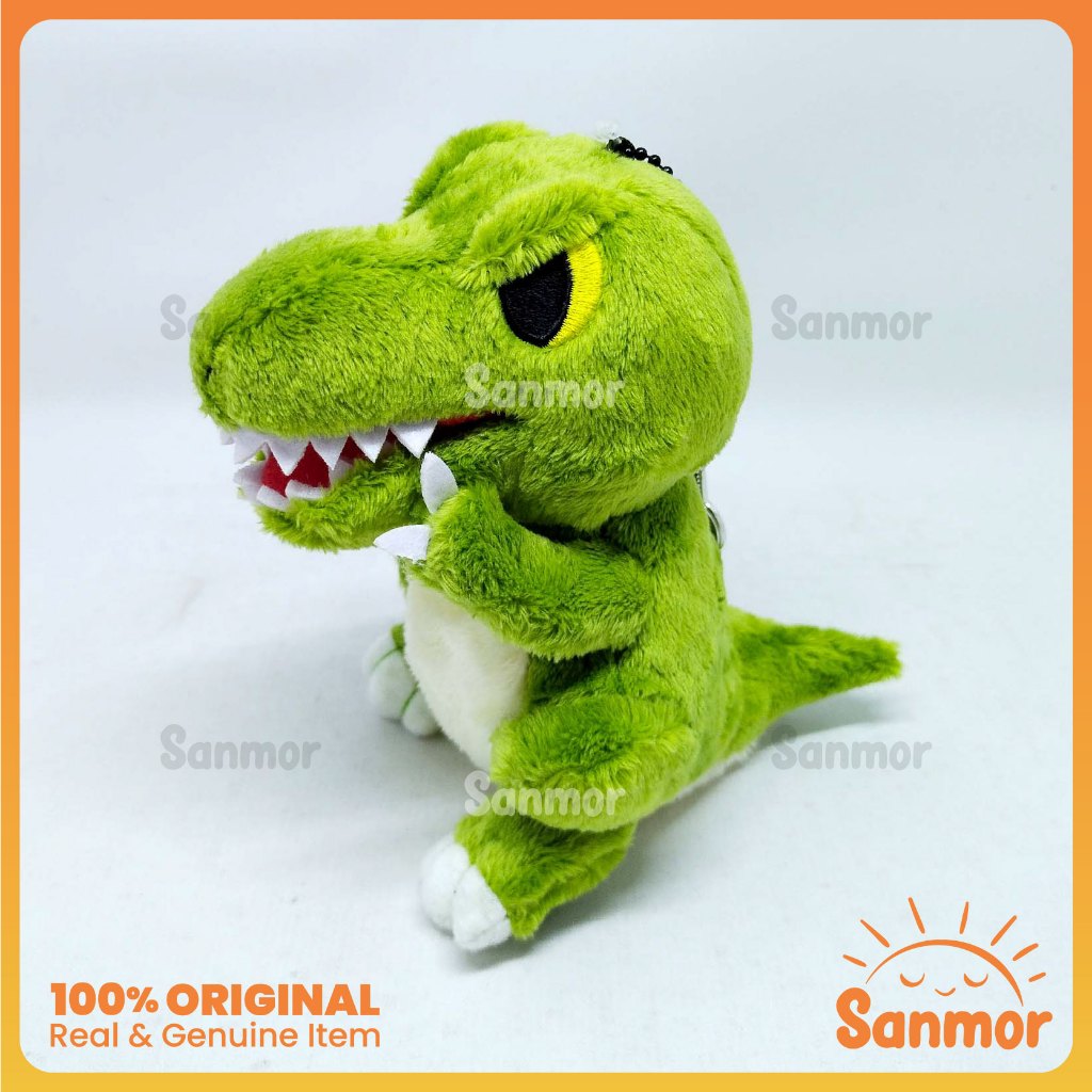 Gantungan Kunci Keychain Plush Boneka USJ Universal Studios Japan Jurassic World T-rex Tyrannosaurus