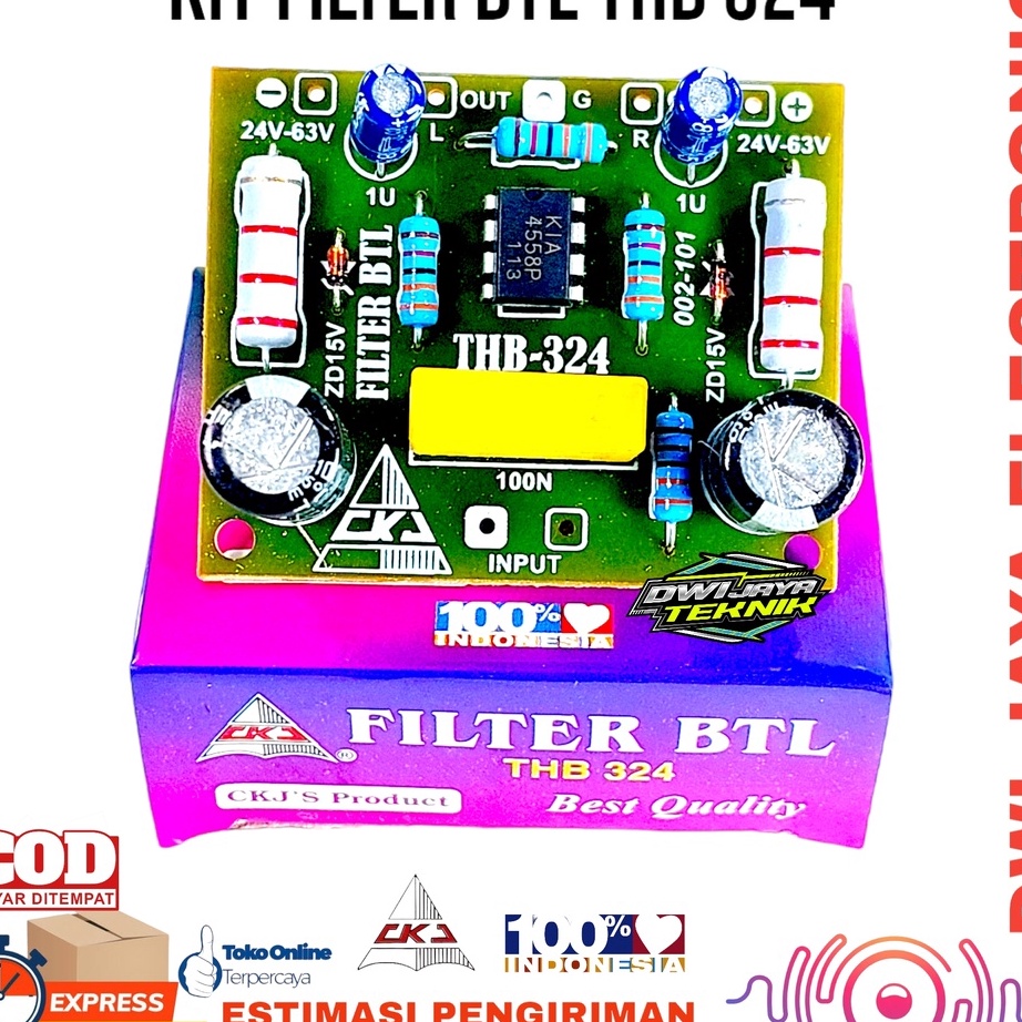 Beli Sekarang Nikmati Harga Terbaik Kit Filter BTL Amplifier Produk CKJ