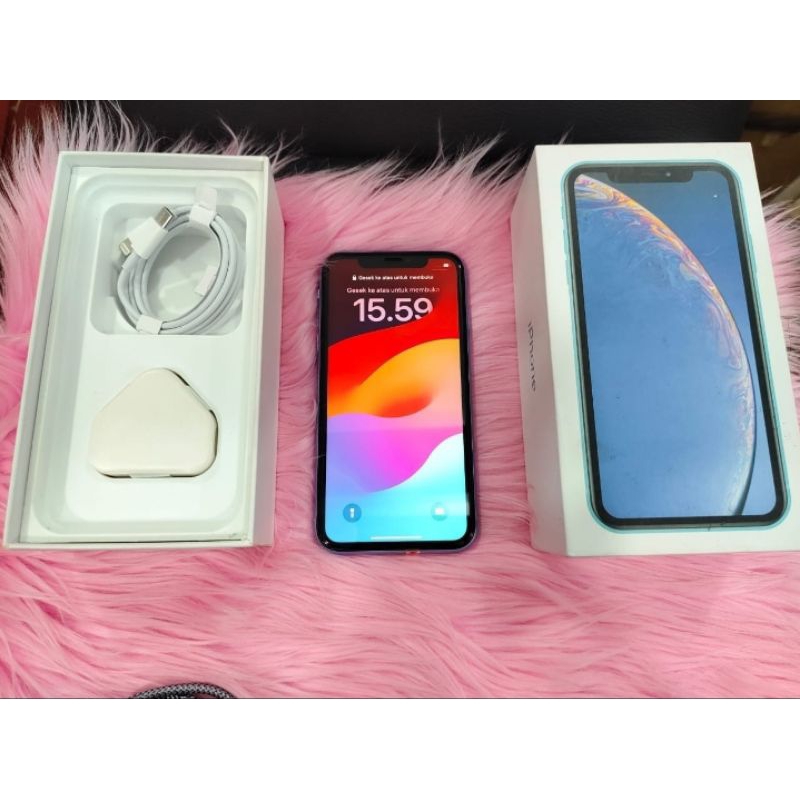 iphone xr 128gb ex resmi inter