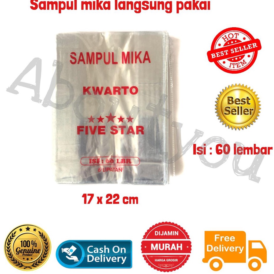 

Kirim Sekarang Sampul Plastik MIKA KWARTO Sampul Buku Sidu BENING KUARTO SIAP PAKAI 1 lembar Tebal