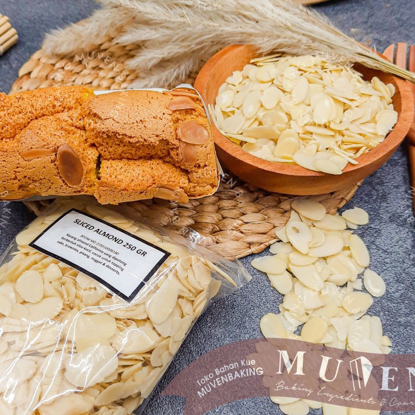 

Terkini KACANG ALMOND SLICE CALIFORNIA 25 Gr TOPPING Ready