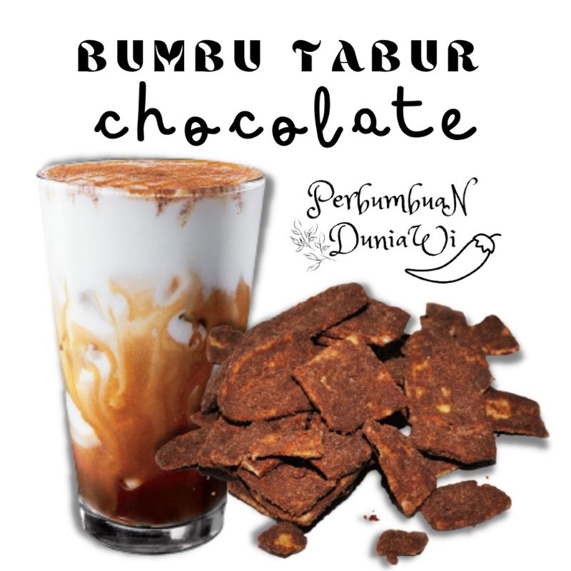 

Bumbu Tabur Rasa Coklat 1Kg Seasoning Powder Perbumbuan Duniawi