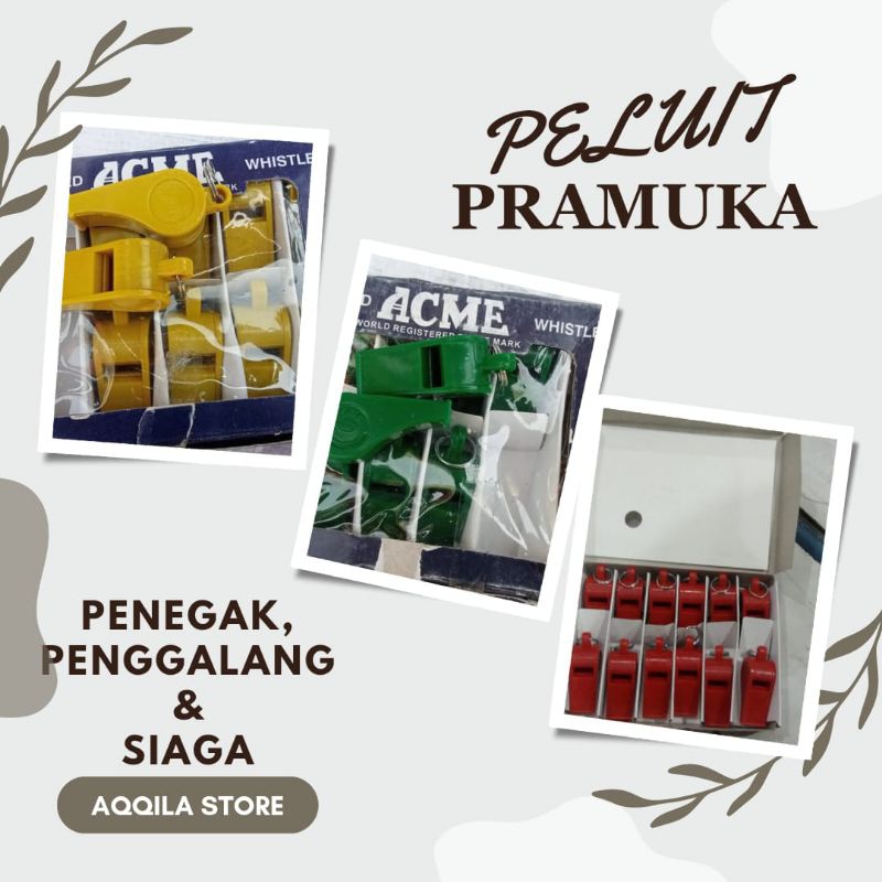 

Peluit pramuka Siaga Penggalang Penegak
