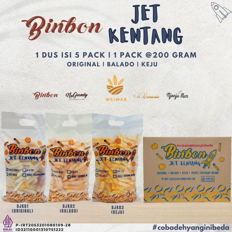 

Jet Kentang Binbon