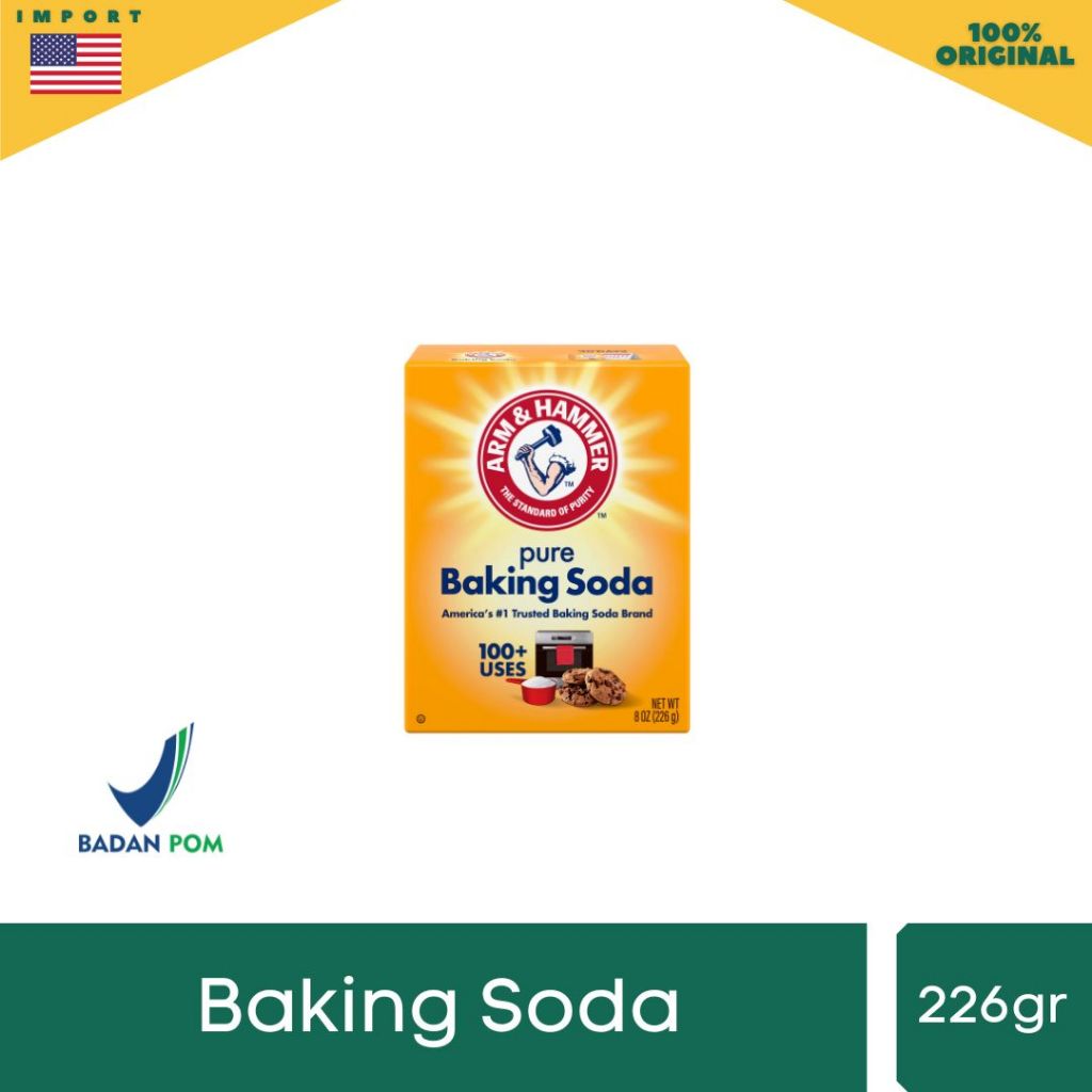 

Arm & Hammer Baking Soda size kecil - 227gr