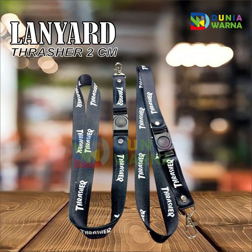 

LANYARD THREASHER DAN MATERNAL PRINTING WARNA FULL COLOR /GANTUNGAN NAME TAG MATERNAL