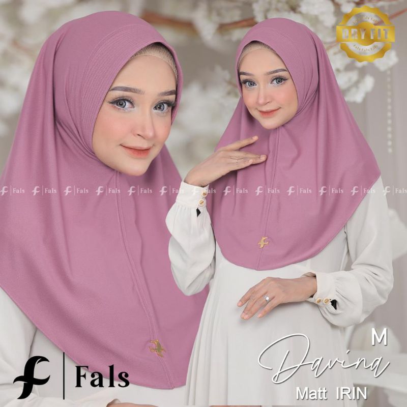 Bergo Davina M Original Fals Hijab