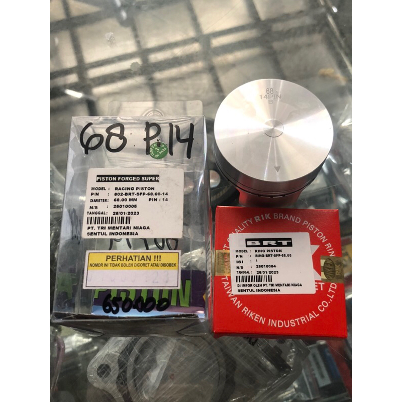 Piston BRT Seher Brt 68 pin 14