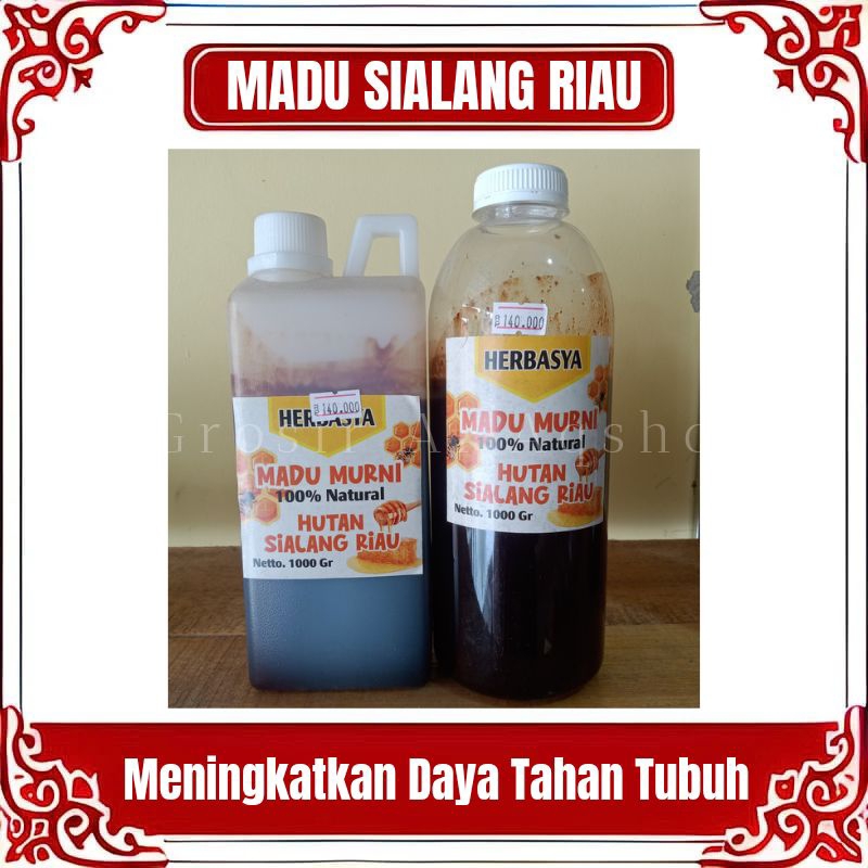 

MADU SIALANG ASLI HUTAN RIAU - 1 KG HERBASYA