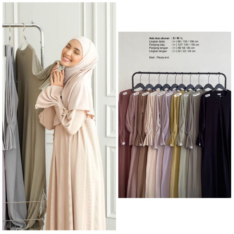 READY PLEATS DRESS BY KHALEWALE