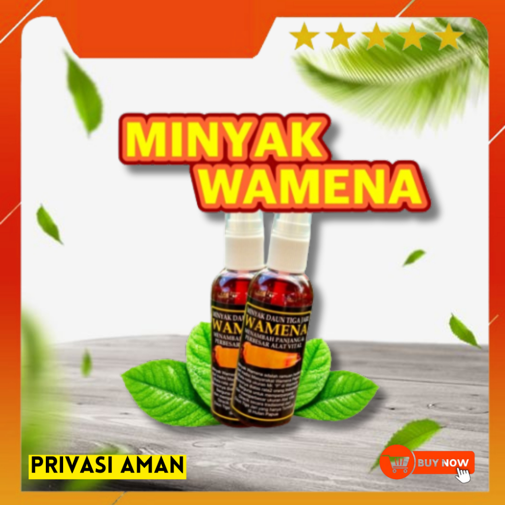 [BISA COD] Minyak Oil Wamena Daun Tiga Jari Papua Oles