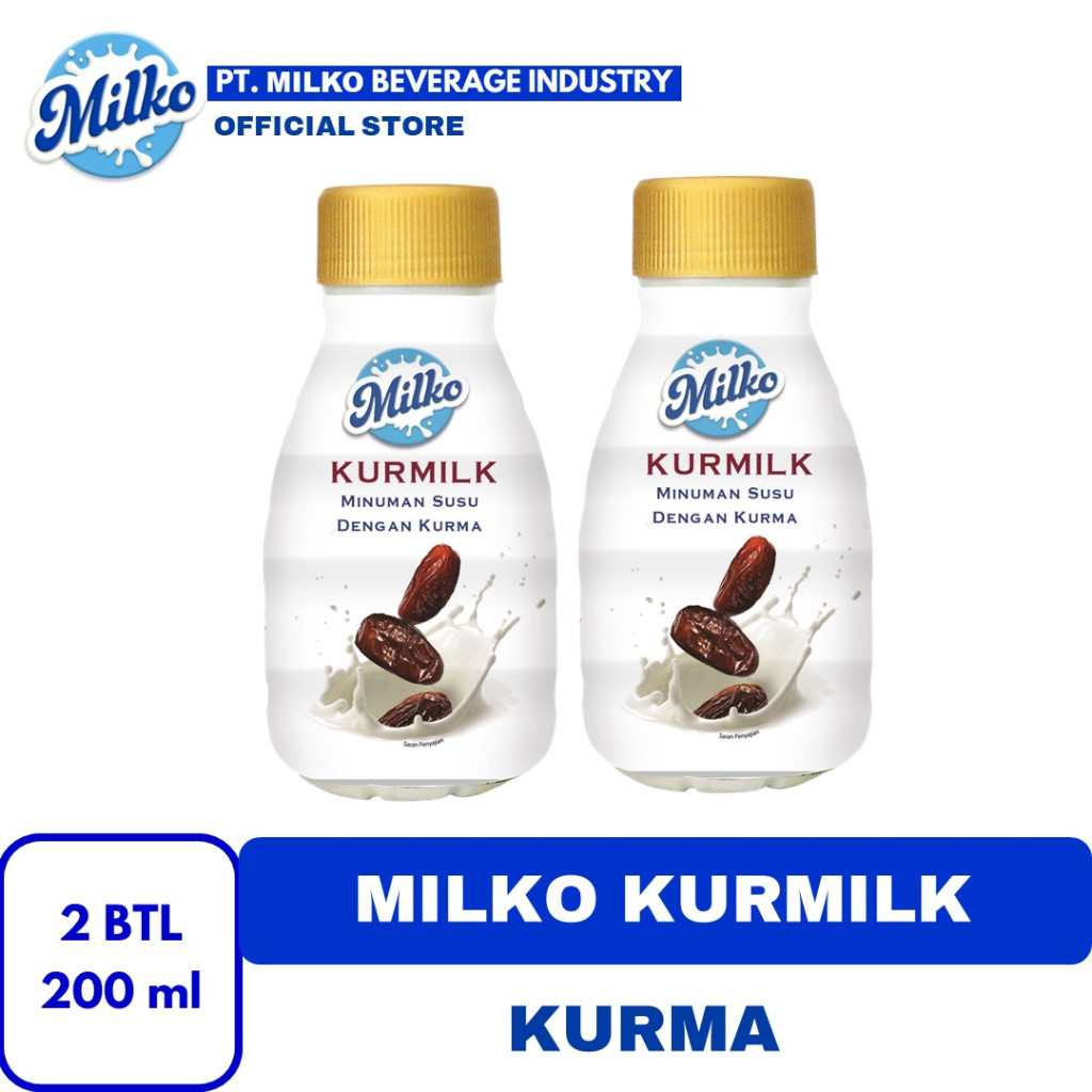 

MILKO KURMILK 200 ml isi 2 botol