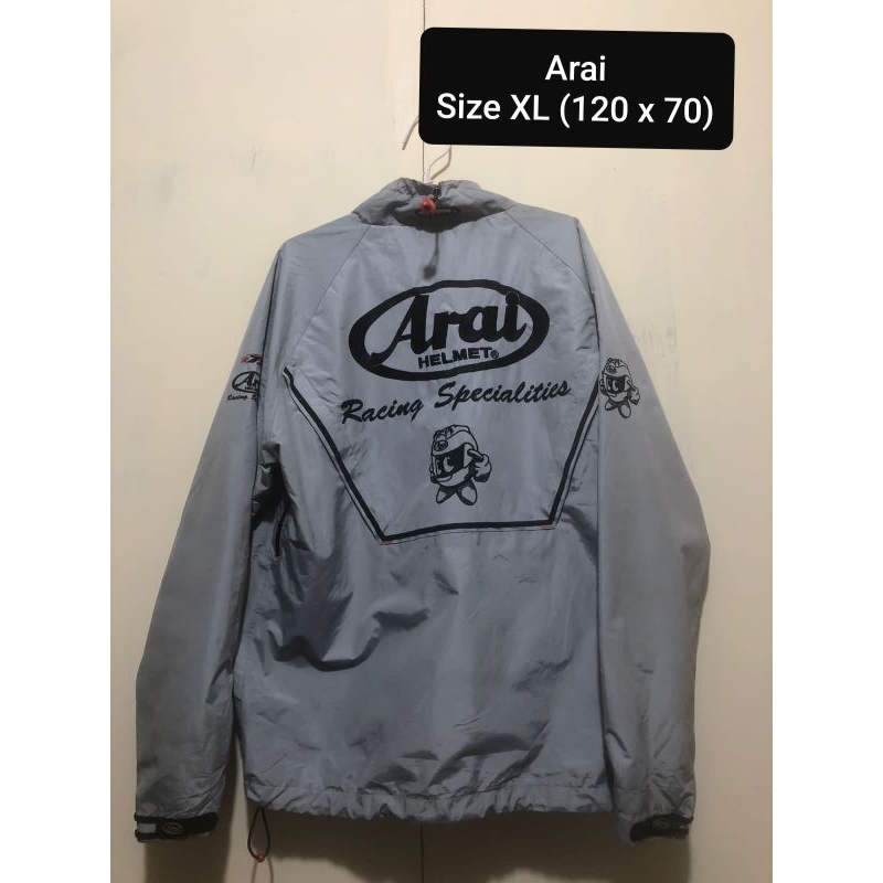 Jaket Motor Arai Size XL (ORIGINAL SECOND)