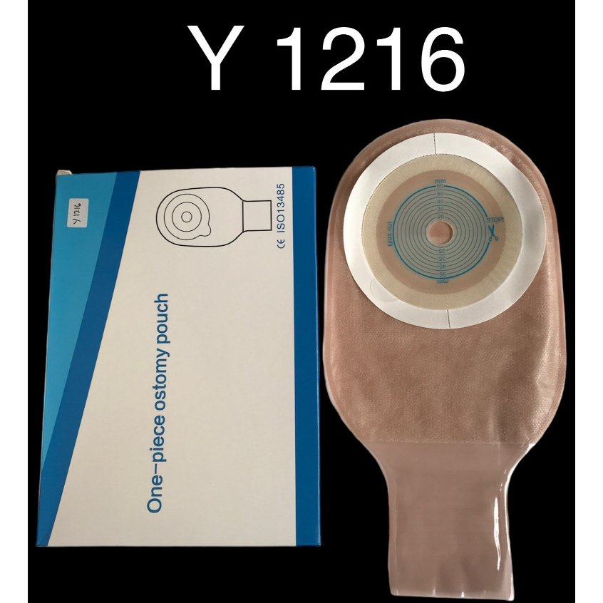 Colostomy Bag / Kantong Kolostomi Dewasa Double Perekat Buram - Carbon (penyerap bau)