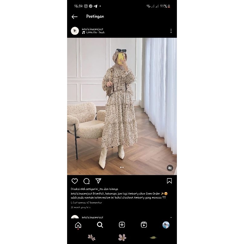 amberly set caramel intalicious