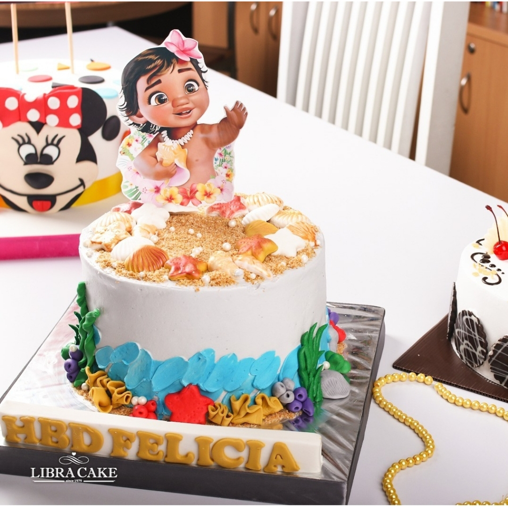 

Kue ulang tahun tema beach life