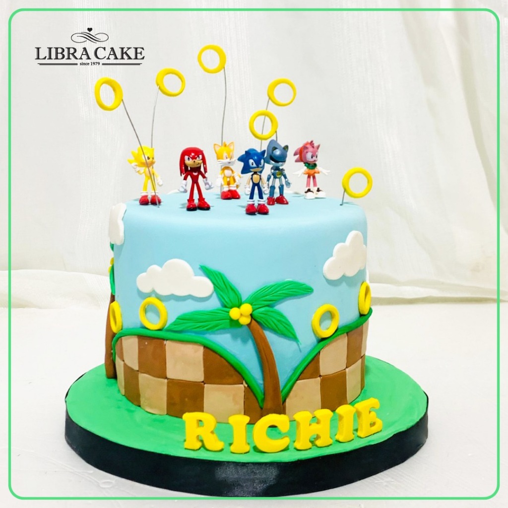 

Kue ulang tahun tema sonic