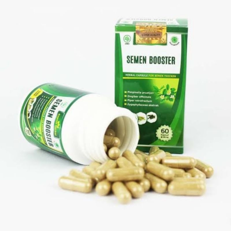 Semen Booster Obat Penyubur & Pengental Sperma Pria Original
