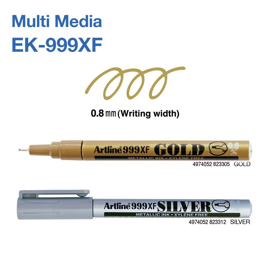 

GROSIR Spidol Metallic Marker Artline EK-999XF