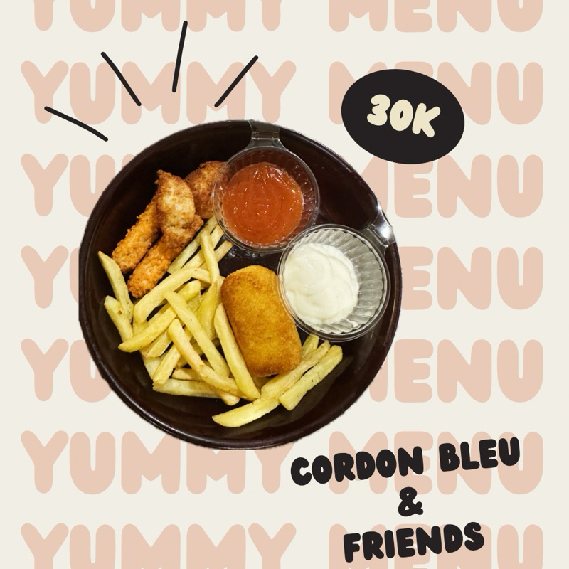 

Cordon Bleu Pack Frozen ll makanan snack frozen