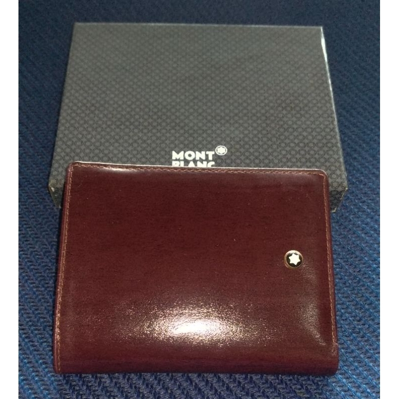 dompet lipat kecil merk Mont Blanc (NOT ORIGINAL)