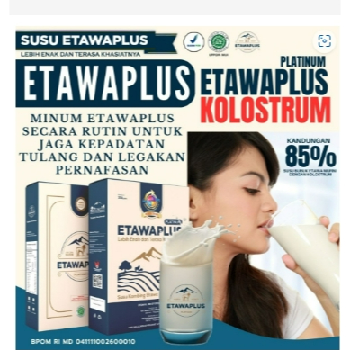 

2 Box Susu Etawaplus Kolostrum Susu Untuk Therapy Rematik Asam Urat dan Pegal Linu