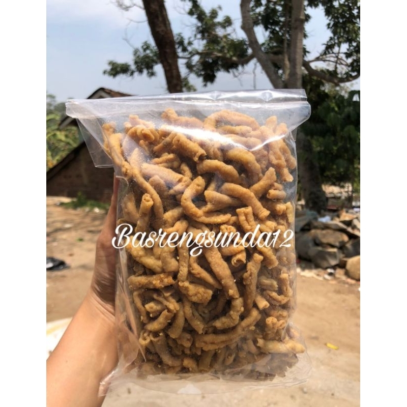 

Keripik Usus 500gram,Usus Crispy ORIGINAL Daun Jeruk