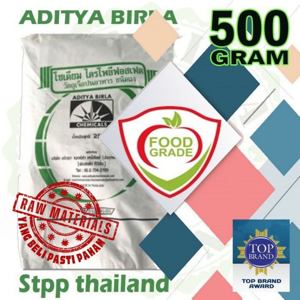 

STPP Food Grade ex.Thailand 500gram pengenyal bakso