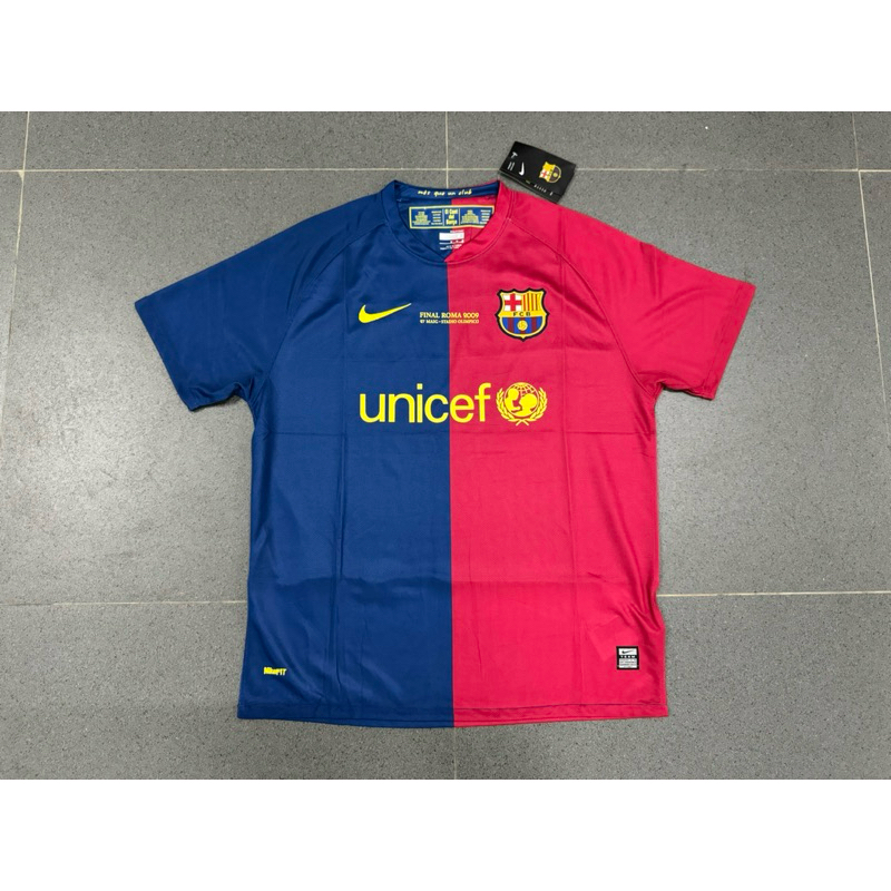 RETRO | JERSEY RETRO BARCELONA FINAL ROM4 HOME 2009 GRADE ORI IMPORT