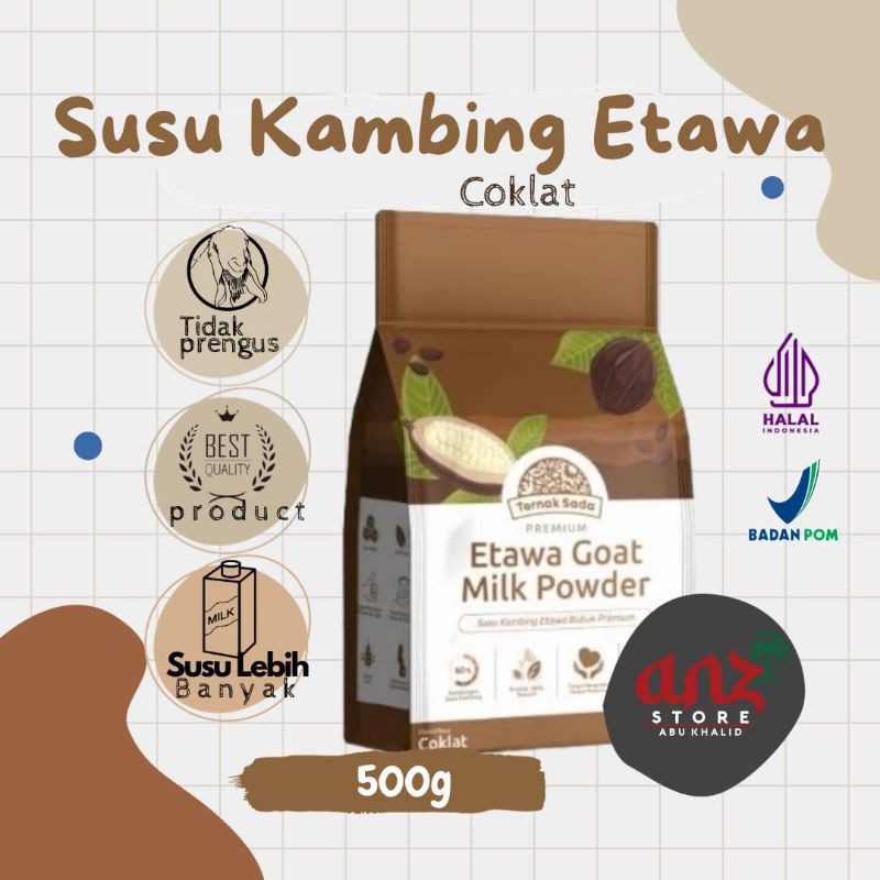 

Susu Kambing Etawa Bubuk Premium 500g Ternak Sada
