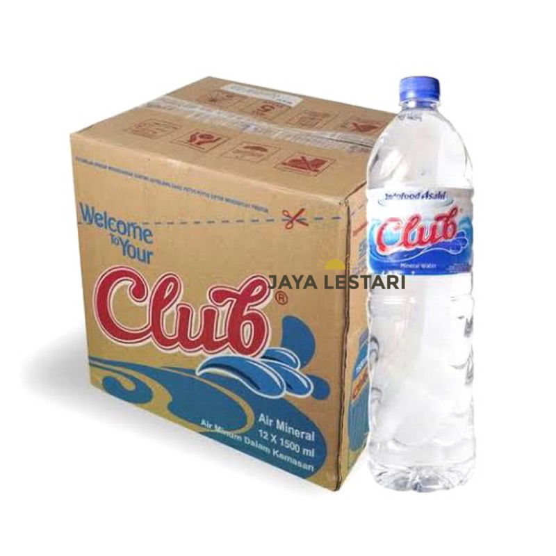 

Club Air Mineral Botol 1500ml (Isi 12/Karton)