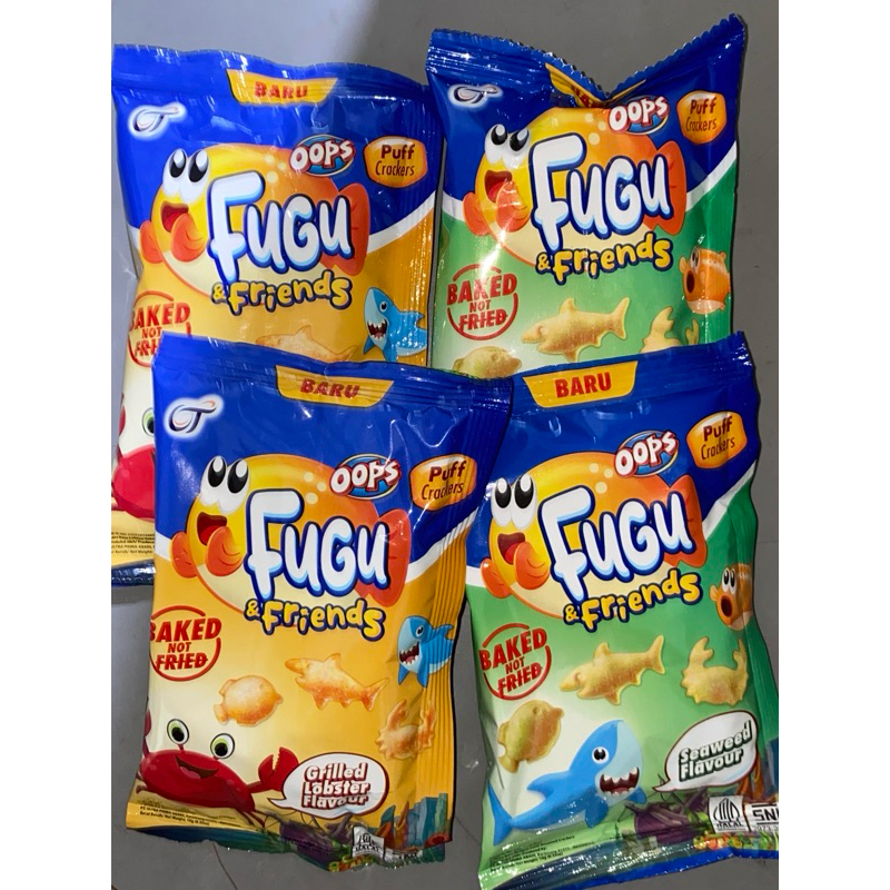 Fugu snack crispy crackers ( jajanan jaman dulu )