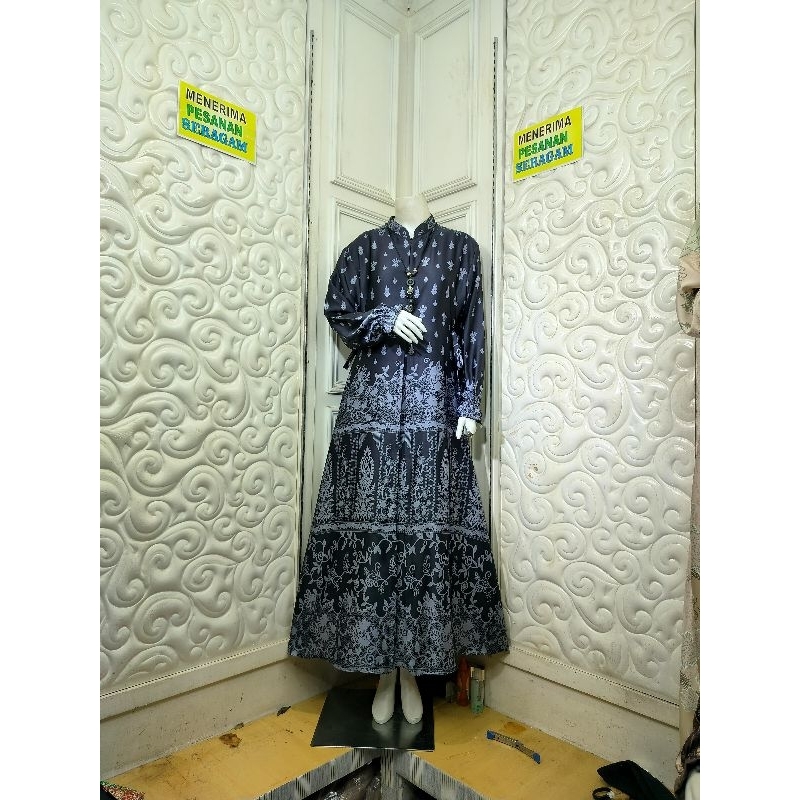 gamis dior silk premium terbaru motif intan gamis casual gamis pesta gamis cantik ootd gamis kekinia