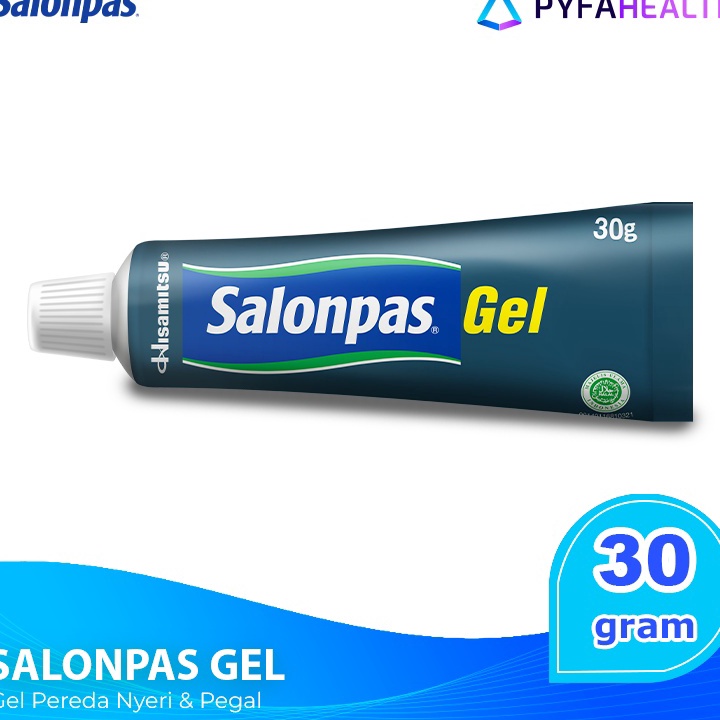 Pasti Murah Salonpas Gel Cairan Pereda Nyeri  Pegal  3gr