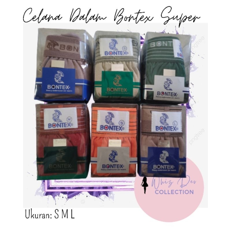 Celana Dalam Bontex Super | 3 pcs |