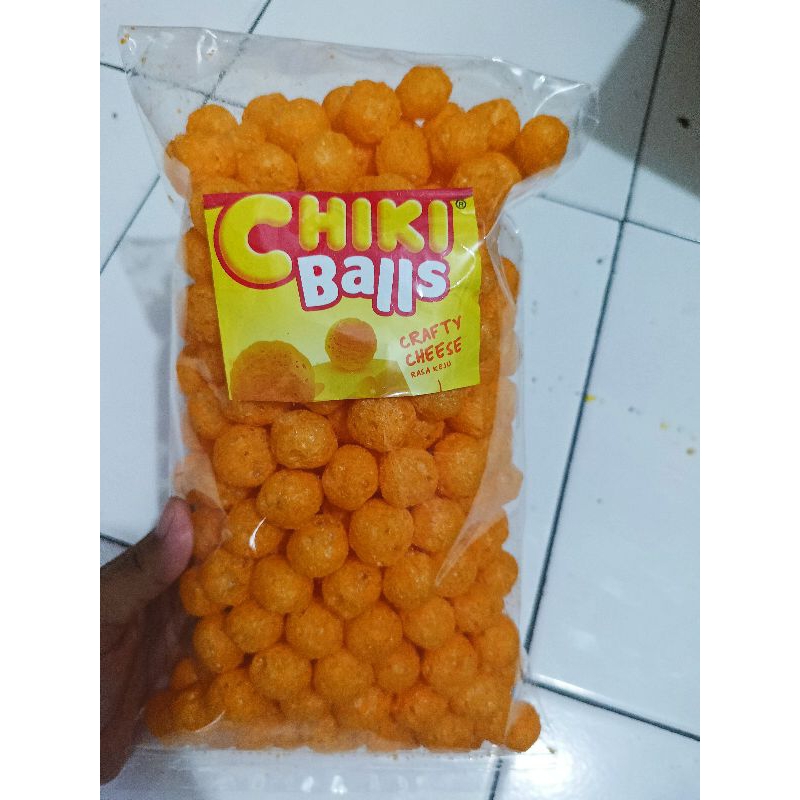 

Chiki Balls Termurah Rasa Keju Cokelat Ayam 200Gr