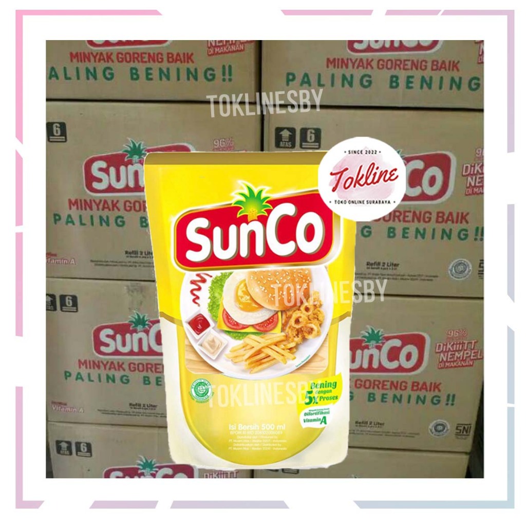 

[ 1 Karton isi 6 ] Minyak Goreng 2 Liter 2L Sunco