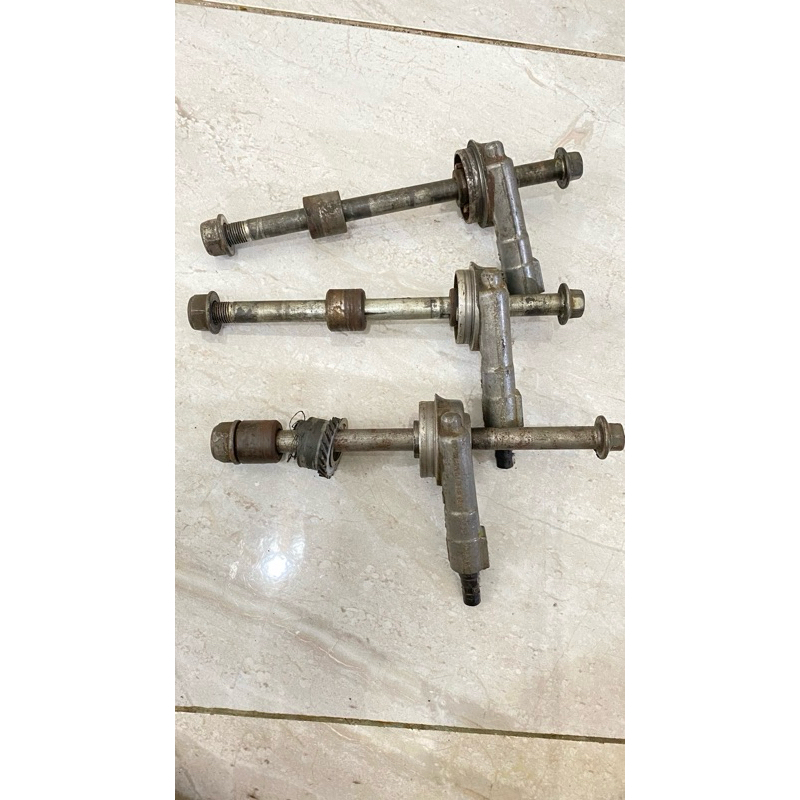 As roda depan megapro tirev tiger revo sett boshing kanan kiri ori copotan