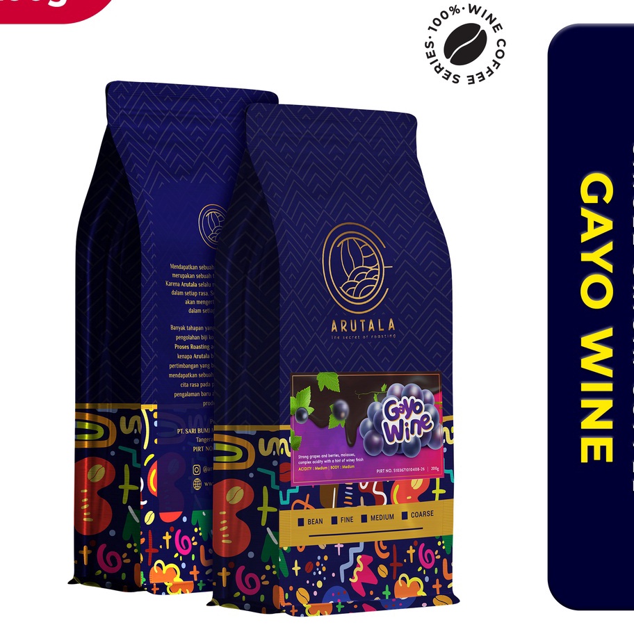

Paling Popular ARUTALA Kopi Arabika Gayo Wine 2 gr