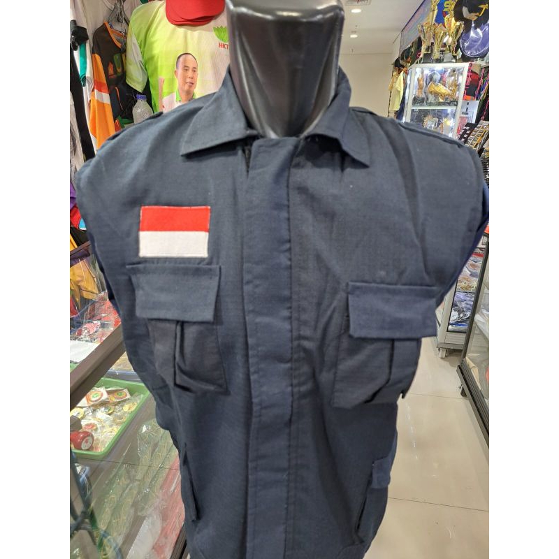 rompi Indonesia#rompi logo merah putih